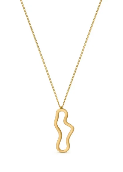 Meandres Golden Necklace